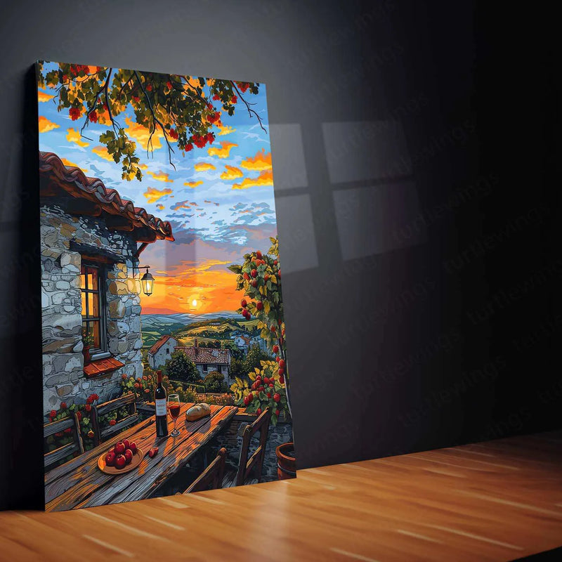 Nature Art Metal Poster – Serene Landscape & Aesthetic Wall Decor 7 - TURTLEWINGS