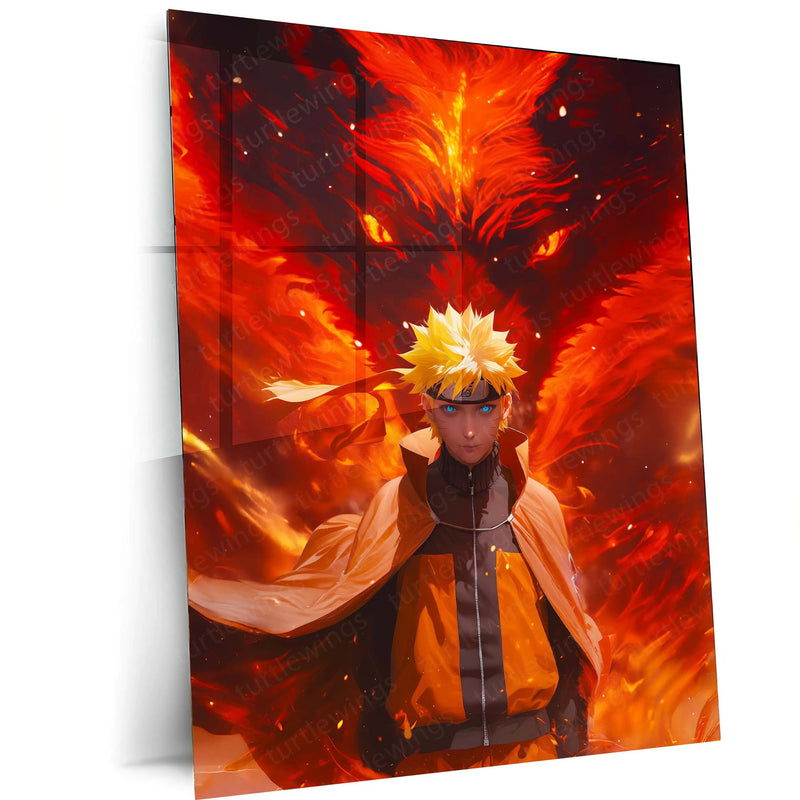 Anime Metal Poster | Naruto Metal Poster – The Ultimate Ninja Warrior’s Legacy 05 - TURTLEWINGS