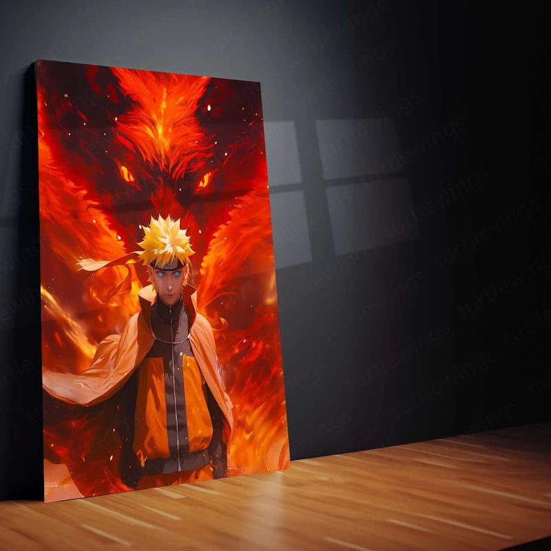 Anime Metal Poster | Naruto Metal Poster – The Ultimate Ninja Warrior’s Legacy 05 - TURTLEWINGS