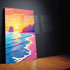 Natural Abstract Art 2 Metal Poster - TURTLEWINGS