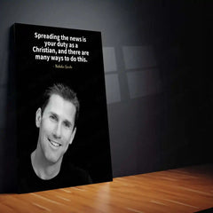 Quote Metal Frame | Nicholas Sparks – Christian Faith Quote Metal Poster | Inspirational Wall Frame