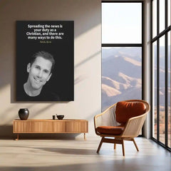 Quote Metal Frame | Nicholas Sparks – Christian Faith Quote Metal Poster | Inspirational Wall Frame