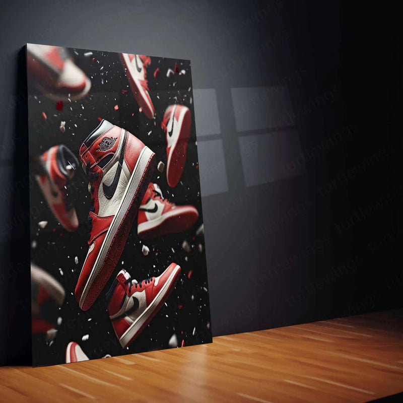 Nike Aesthetic Metal Poster – Iconic Sports & Streetwear Wall Art 2 - TURTLEWINGS