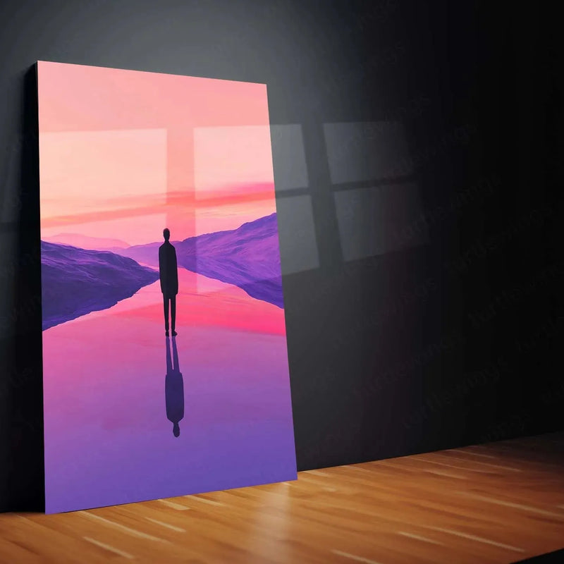 PEACE Metal Poster | Minimalist Wall Art | Inspirational Decor 2 - TURTLEWINGS