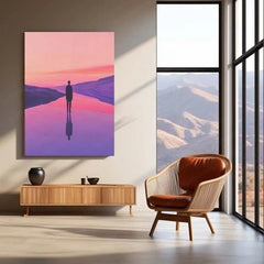 PEACE Metal Poster | Minimalist Wall Art | Inspirational Decor 2 - TURTLEWINGS