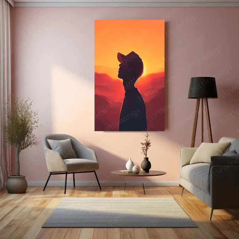 PEACE Metal Poster | Minimalist Wall Art | Inspirational Decor 3 - TURTLEWINGS