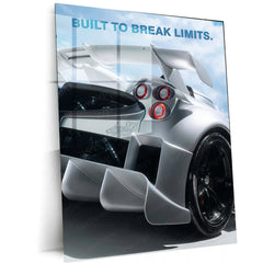 Cars Metal Poster | Pagani Huayra – Rare. Raw. Relentless. Metal Poster | Hypercar Wall Frame 01