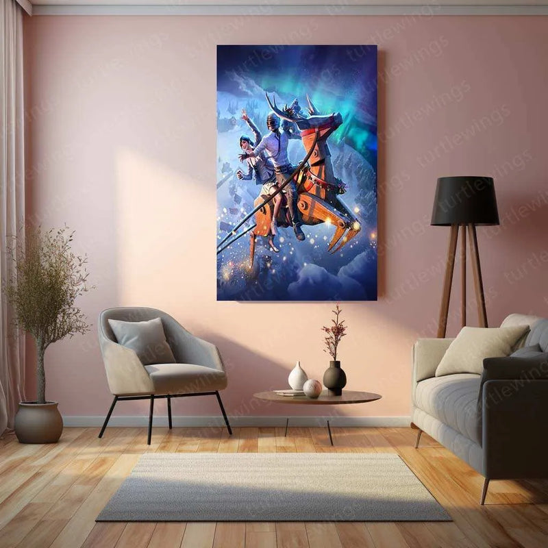 PUBG Metal Poster – Ultimate Battle Royale Gaming Wall Art 2 - TURTLEWINGS