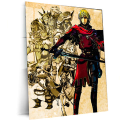 Game Metal Poster | Radiant Historia – Time Travelers Metal Frame