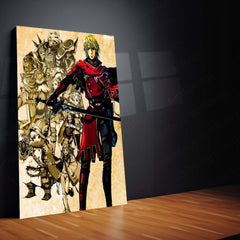 Game Metal Poster | Radiant Historia – Time Travelers Metal Frame
