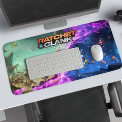 Ratchet & Clank Rift Apart Deskmat – Futuristic Gaming Adventure Design