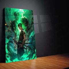 Roronoa Zoro – One Piece Metal Poster | Straw Hat Swordsman Wall Frame