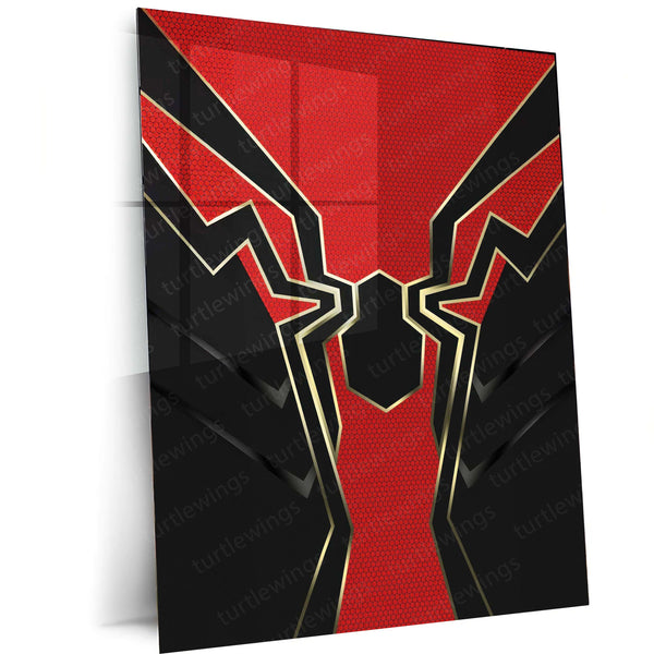 Spider-Man – Marvel Superhero Metal Frame | Wall Art for Kids & Fans 01 - TURTLEWINGS