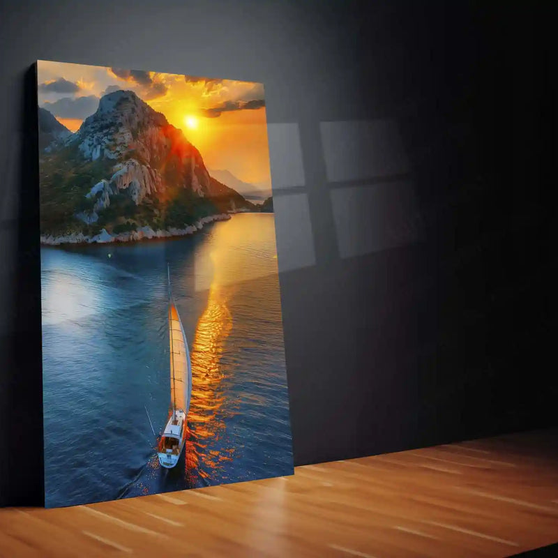 Scenic Art Metal Frame | Nature Landscape Wall Decor 01 - TURTLEWINGS