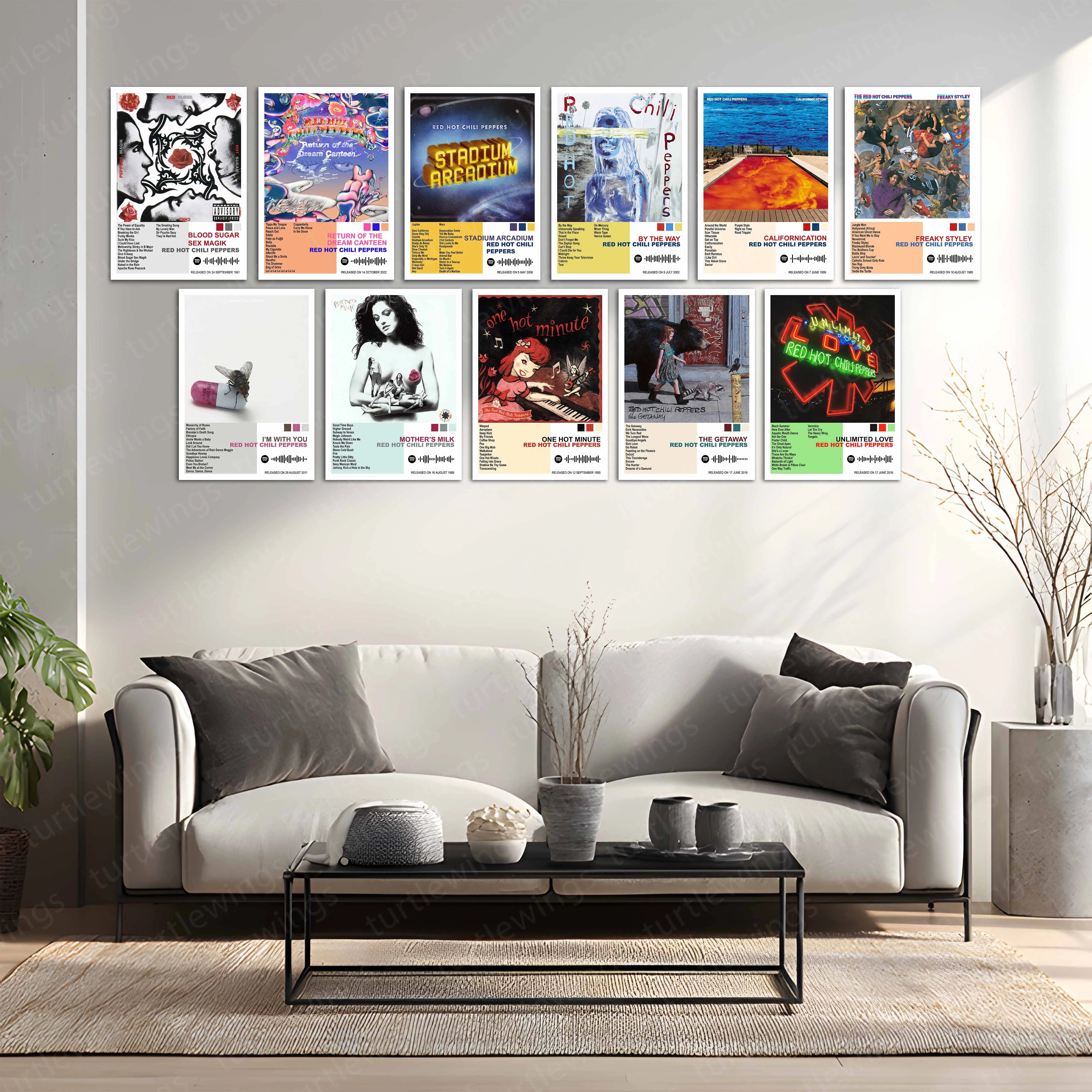 Red Hot Chili Peppers – Complete Album Collection | Set of 11 | Set of ...