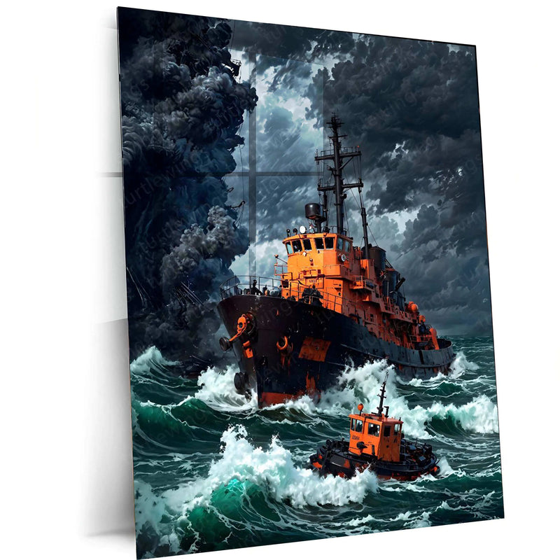 Ship Metal Poster - TURTLEWINGS