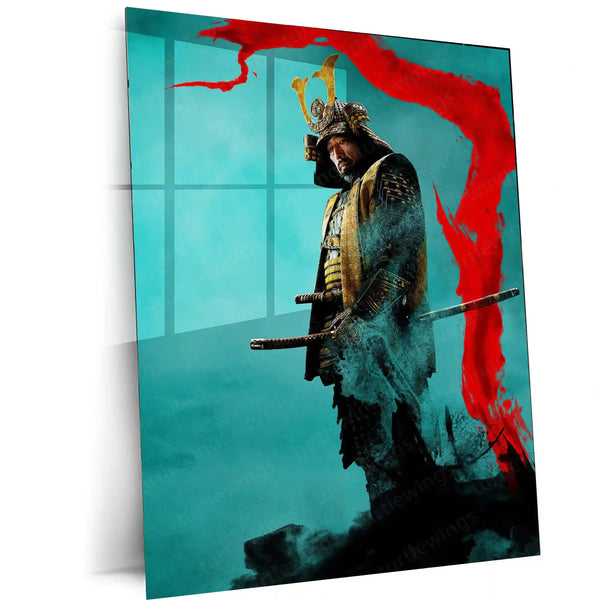 Shōgun – Samurai Legacy Metal Poster | Epic Historical Wall Frame