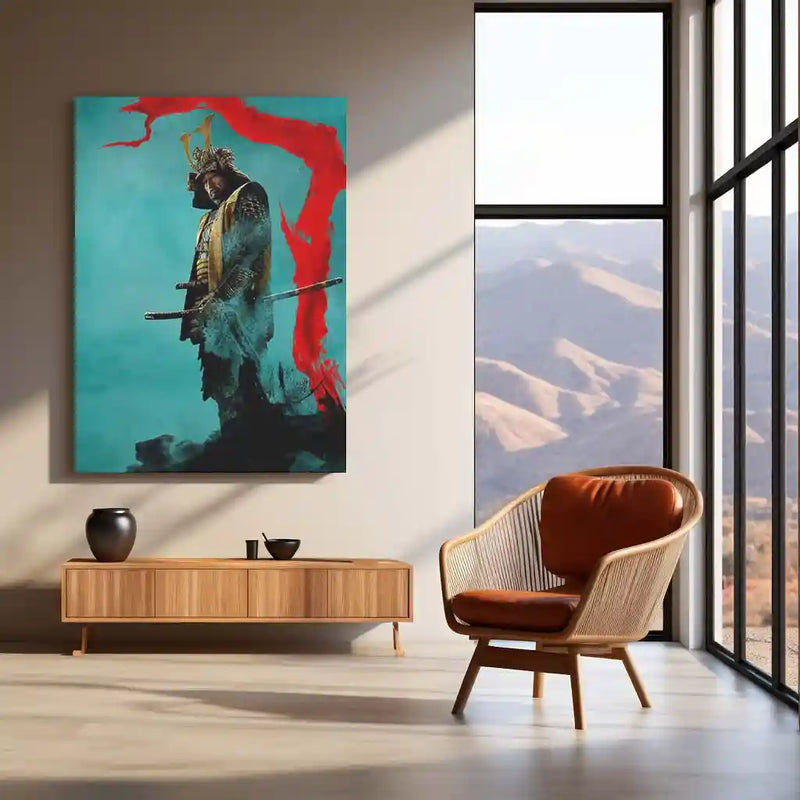 Shōgun – Samurai Legacy Metal Poster | Epic Historical Wall Frame
