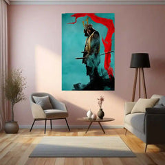 Shōgun – Samurai Legacy Metal Poster | Epic Historical Wall Frame