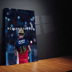 Cricket Metal Poster | Virat Kohli Metal Poster – Iconic Cricket Legend Wall Art 5 - TURTLEWINGS