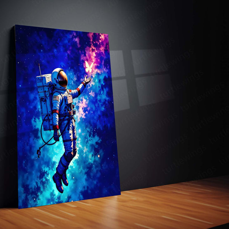 Space Butterfly – Astronaut’s Dream Metal Frame
