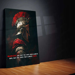 Spartans Quote Metal Poster - TURTLEWINGS