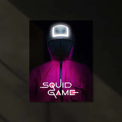 Squid Game Neon LED Metal Poster - TURTLEWINGS