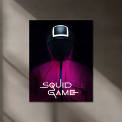 Squid Game Neon LED Metal Poster - TURTLEWINGS