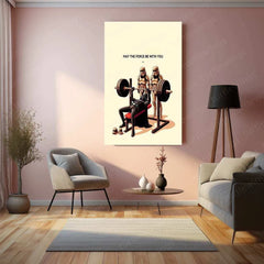 Star Wars Gym Metal Poster – Train Like a Jedi or Sith! - TURTLEWINGS