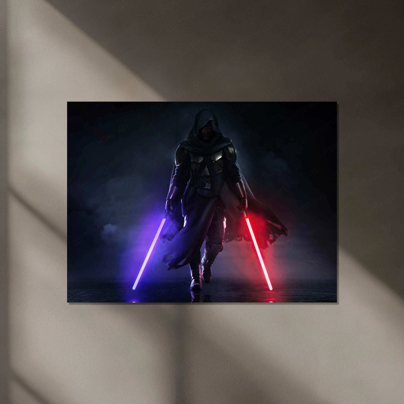 Star Wars Sith Neon LED Metal Poster - TURTLEWINGS