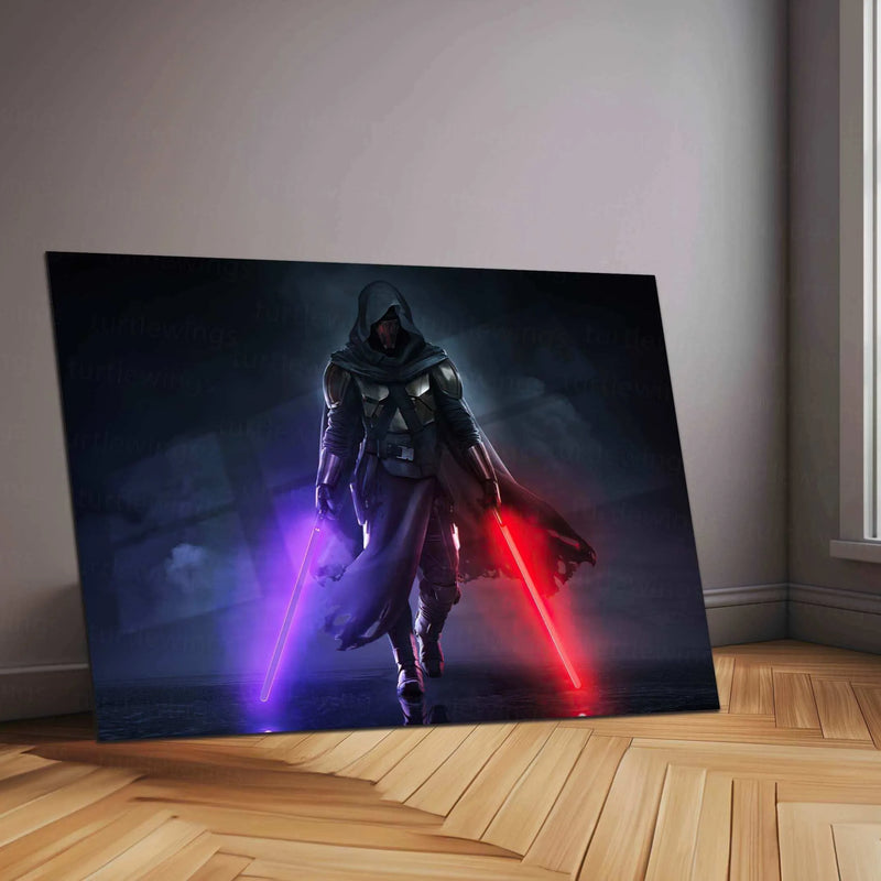 Star Wars Sith Neon LED Metal Poster - TURTLEWINGS