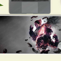 Tekken 8 Deskmat – Heihachi vs Jin Showdown Art