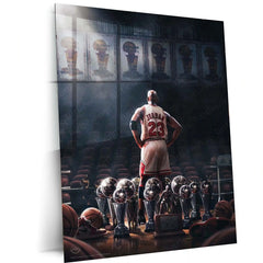 The Legacy of Greatness – Inspirational Metal Frame | Iconic Leadership Wall Art | Timeless Motivation Poster