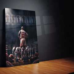 The Legacy of Greatness – Inspirational Metal Frame | Iconic Leadership Wall Art | Timeless Motivation Poster