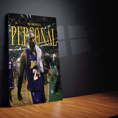 This Comeback Is Personal – Revenge Mindset Motivational Metal Frame | Bounce Back Wall Art | Fuel Your Fire Decor