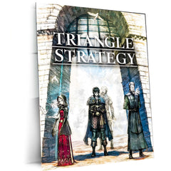 Game Metal poster | Triangle Strategy – Heroes of Norzelia Metal Frame