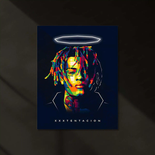 XXXTentacion – Eternal Legacy | Neon LED Metal Poster | Tribute to the Fallen Icon
