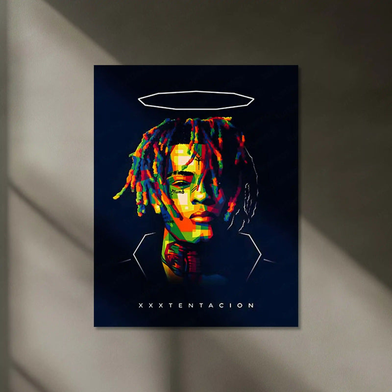 XXXTentacion – Eternal Legacy | Neon LED Metal Poster | Tribute to the Fallen Icon
