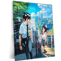 Your Name Metal Poster – A Timeless Anime Love Story 2 - TURTLEWINGS