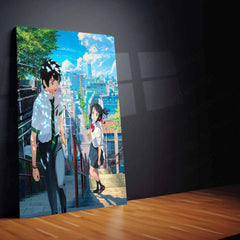 Your Name Metal Poster – A Timeless Anime Love Story 2 - TURTLEWINGS