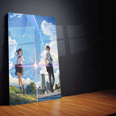 Your Name Metal Poster – A Timeless Anime Love Story 3 - TURTLEWINGS