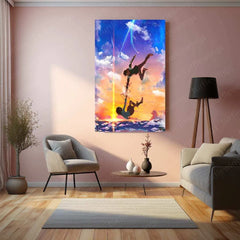 Your Name Metal Poster – A Timeless Anime Love Story 4 - TURTLEWINGS