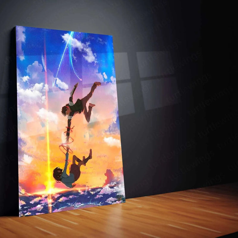 Your Name Metal Poster – A Timeless Anime Love Story 4 - TURTLEWINGS