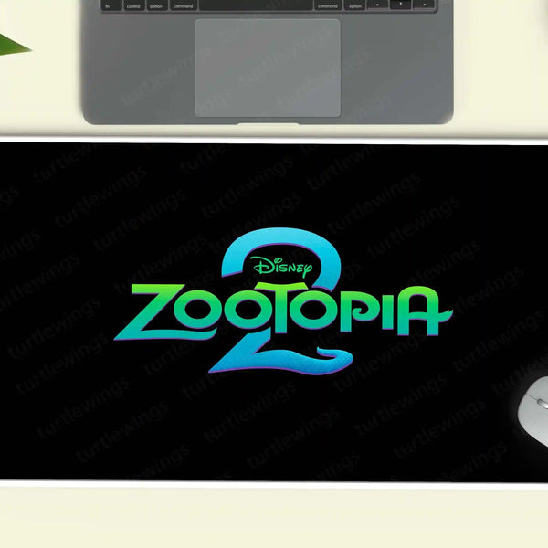Zootopia 2 Deskmat – Disney Animated Movie Logo