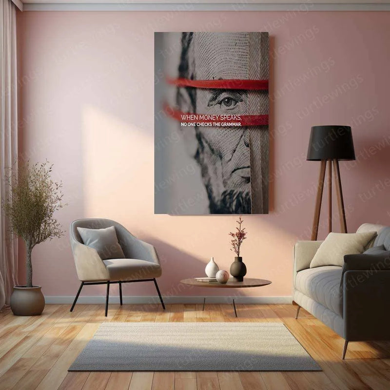 Motivational Quotes Metal Poster | Inspirational Wall Art | Success & Mindset Decor - TURTLEWINGS