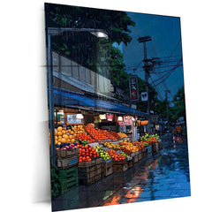 Abstract Metal Poster | Modern Aesthetic Wall Art 2 - TURTLEWINGS