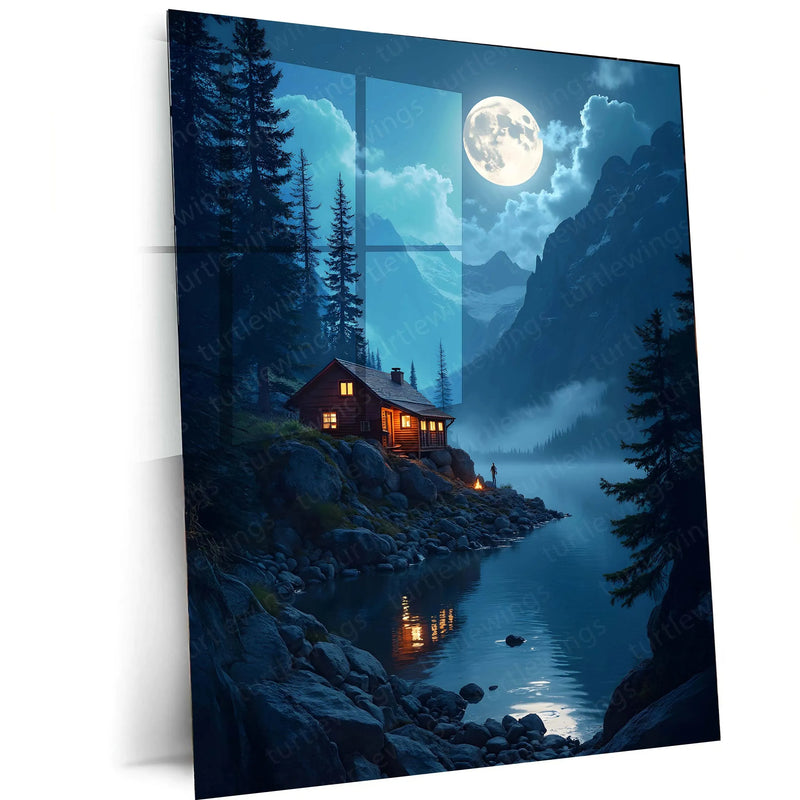 Abstract Metal Poster | Modern Aesthetic Wall Art 3 - TURTLEWINGS