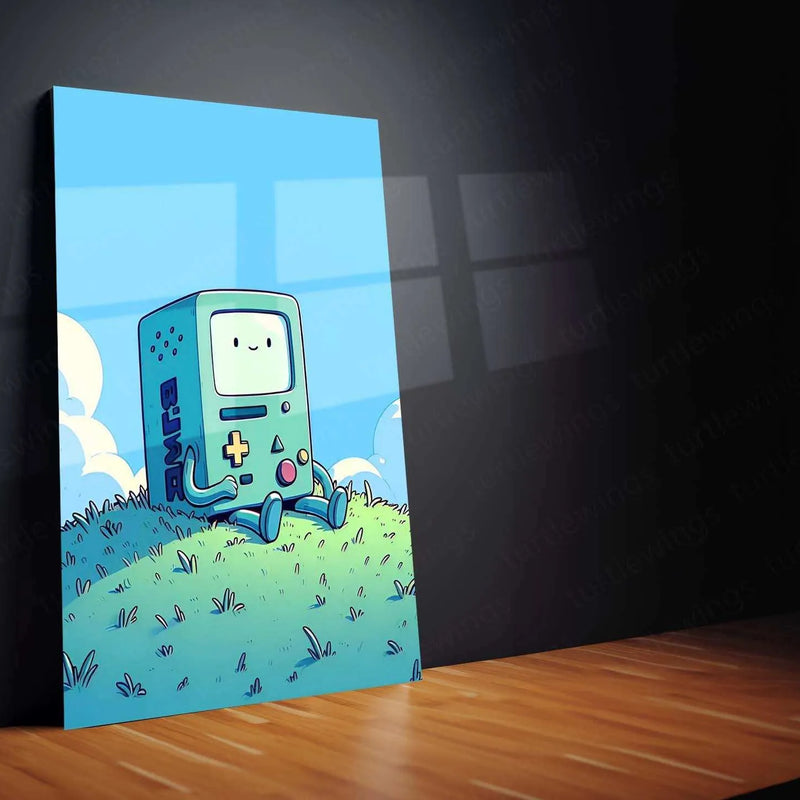 Abstract Art Metal Poster – Modern Geometric & Aesthetic Wall Decor 3 - TURTLEWINGS