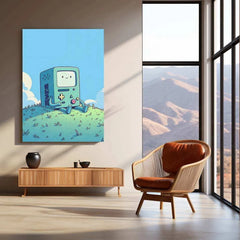 Abstract Art Metal Poster – Modern Geometric & Aesthetic Wall Decor 3 - TURTLEWINGS