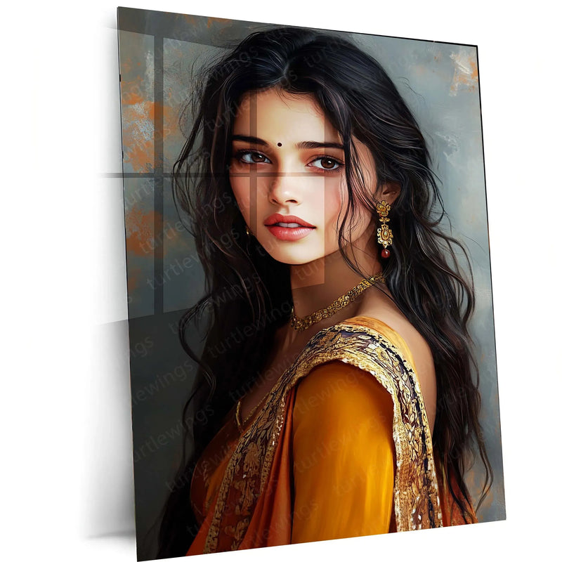 Custom Metal Poster / Frame Portrait – Personalized Wall Art - TURTLEWINGS
